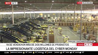 📦 ASÍ FUNCIONA EL CENTRO LOGÍSTICO DE MERCADOLIBRE EN CYBER MONDAY