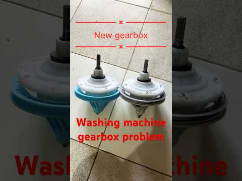 Washing machine gearbox problem. Washing machine gearbox replace. Washing machine repair at home.