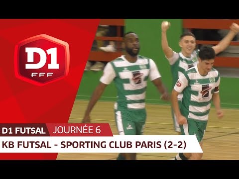 J6 : Kremlin Bicêtre Futsal - Sporting Club Paris (2-2), le résumé