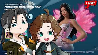 🔴MADISON BEER ICON CUP @ZAZI咲  | FORTNITE LIVE  フォートナイト ライブ
