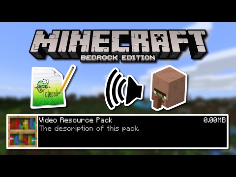 AgentMindStorm - Sound Basics - How to Make Minecraft: Bedrock Edition Resource Packs