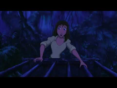 Tarzan (1999) - Clayton Attacks The Gorillas But Tarzan Stops Him [UHD]
