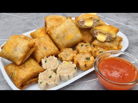 RESEP DIMSUM CROT - DIMSUM GORENG ISI KEJU LUMER