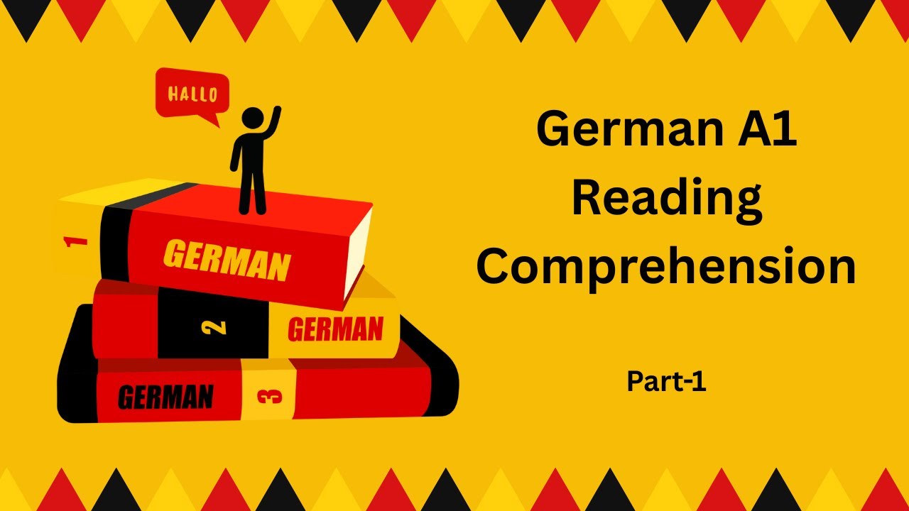 German Reading Comprehension A1: Easy Text + Questions & Answers! #learngerman #deutsch