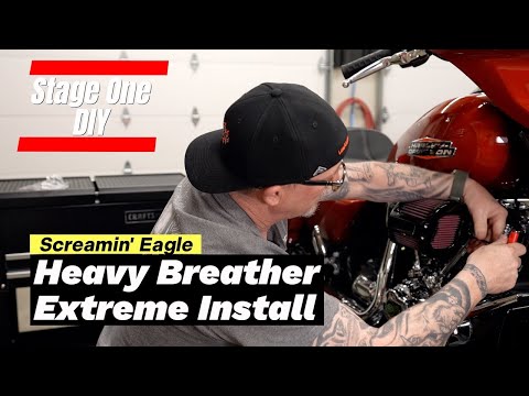 How To INSTALL A Harley HEAVY BREATHER EXTREME Air Intake And REVIEW! 🔥 Stage One Upgrade!