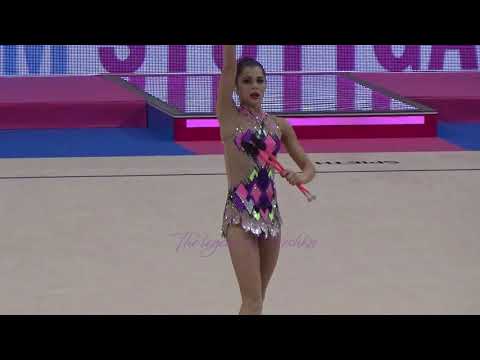 Victoria VEINBERG FILANOVSKY (ISR) clubs - 2015 Stuttgart worlds Qualifs