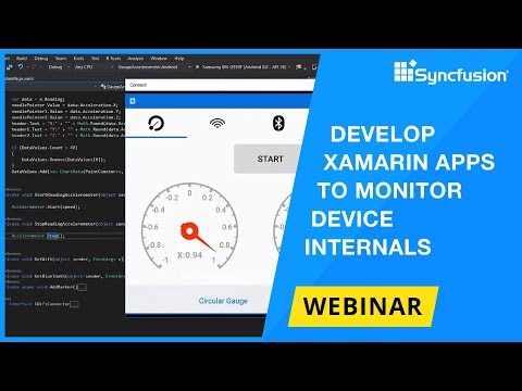 Develop Xamarin Apps to Monitor Device Internals Webinar