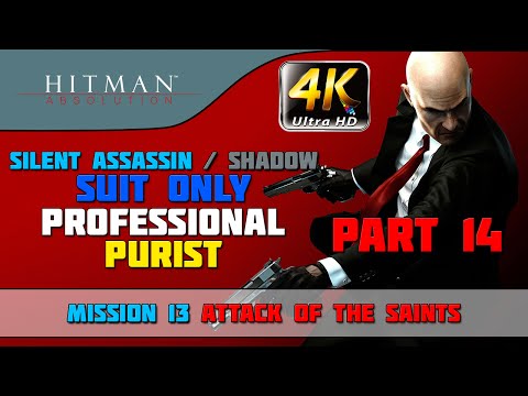 Hitman: Absolution - SA/Suit Only/No KO/Purist - Mission #13 