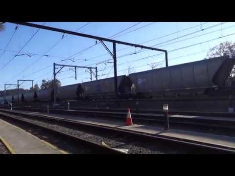 Triple XRN's lead a transfer coal train - 2/9/15