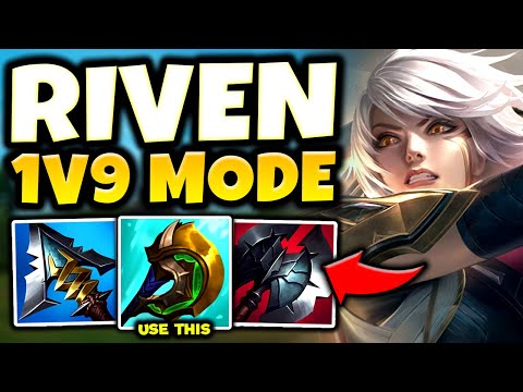 RIVEN "ANTI-TANK" BUILD SHREDS TOPLANERS TOO EASY! - S12 RIVEN TOP GAMEPLAY! (Season 12 Riven Guide)