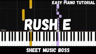 Cover art for rush E