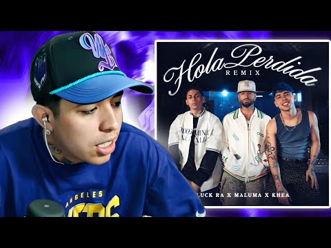 WESTCOL REACCIONA A LUCK RA, MALUMA, KHEA - HOLA PERDIDA REMIX