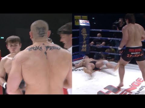 19-year old FEDOR’S STUDENT knocked the bully out! He punished his opponent for overconfidence!
