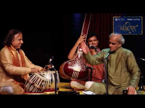 Ulhas Kashalkar presenting compositions of Anant Manohar Joshi and S. N. Ratanjankar
