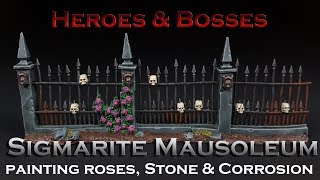 Painting Sigmarite Mausoleum [Garden of Morr] Part 1