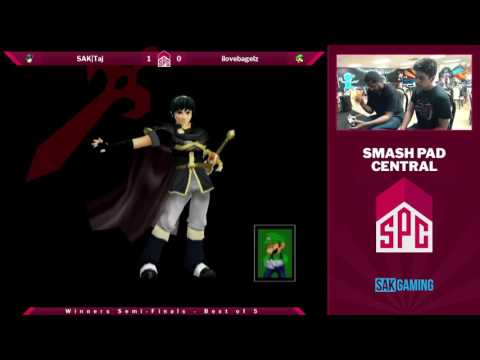 SPC51 Winners Semis - SAK|Taj (Marth/Mewtwo) vs ilovebagelz (Luigi)