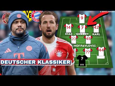 Meisterschaft entscheiden! So spielt Bayern gegen Borussia Dortmund