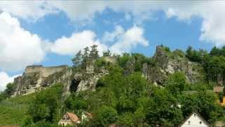 preview picture of video 'Wandern Franken: vom Frankenweg zum Trubachweg'