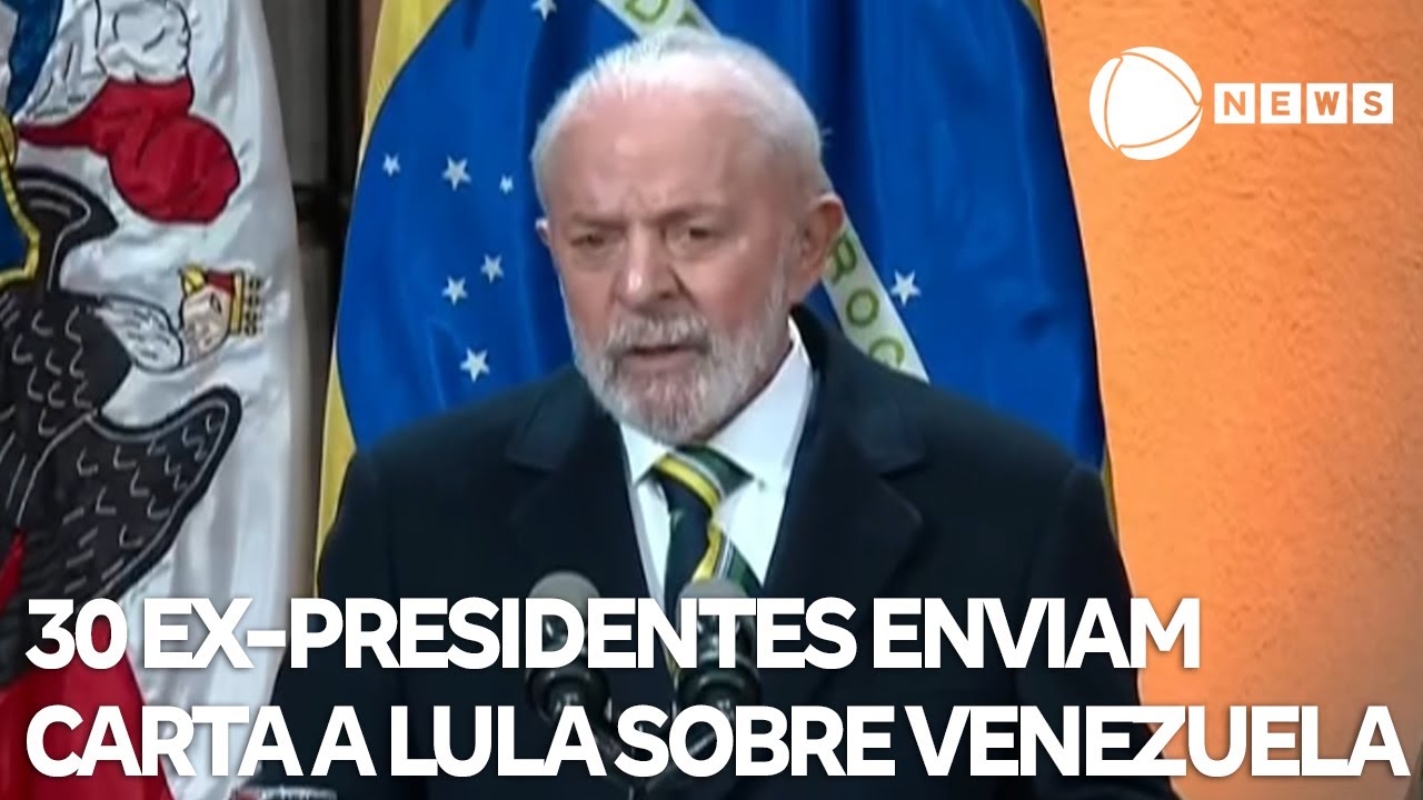 30 ex-presidentes enviam carta a Lula sobre a Venezuela