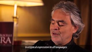 Andrea Bocelli - JE NE SAIS SI JE VEILLE - Werther (Commentary)