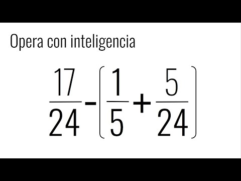 OPERAR CON FRACCIONES ARITMÉTICAS DE FORMA EFICIENTE. Matemáticas Básicas