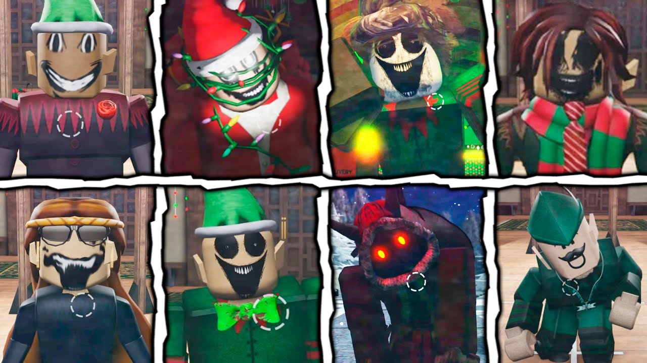 Santa Security - All Impostors, Events, Scary Moments & Ending | Roblox