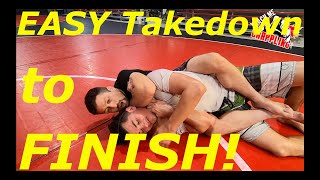 How to do a PERFECT Armdrag to a Choke FINISH! (BASIC)