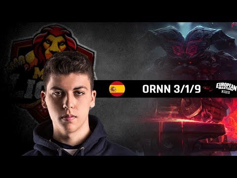 Highlights MAD Werlyb with Ornn - EU Masters Playoffs 2018