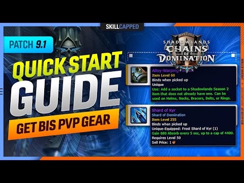 PATCH 9.1 QUICK START GUIDE (DO THIS FOR BiS PvP GEAR)