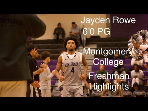 Jayden Rowe | 2022-2023 Montgomery College(MD) | 6’0 Freshman Point Guard