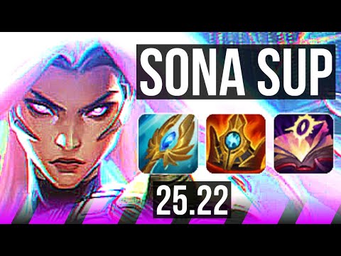 SONA & Kai'Sa vs SENNA & Jinx (SUP) | Comeback, 21k DMG, 6/4/19 | EUW Grandmaster | 25.22