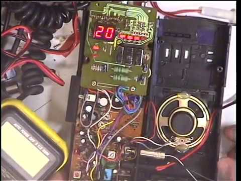 Jesan CB950 (UK CB27/81) CB radio (Hand-portable) -  Receive alignment