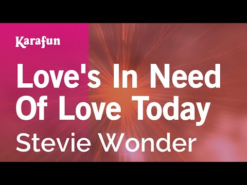 download lagu mp3 mp4 Stevie Wonder Loves In Need Of Love Today Instrumental, download lagu Stevie Wonder Loves In Need Of Love Today Instrumental gratis, unduh video klip Stevie Wonder Loves In Need Of Love Today Instrumental