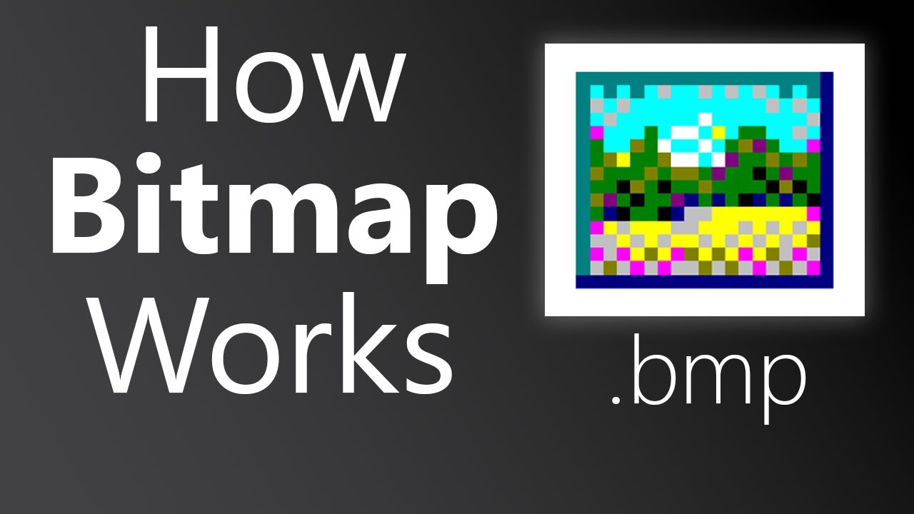 How Bitmap File Format Works (.bmp)