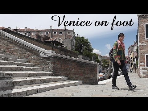VENICE on foot, sightseeing - part 1