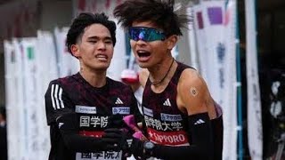 【箱根駅伝7区】国学院大にアクシデント[Japan News]　辻原が中継所手前でタスキ落とす　それでも区間2位