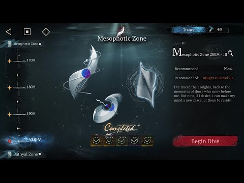 Reverse: 1999 - Mesophotic Zone 200m III Impromptu Team