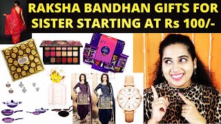 🌺🔥 RAKSHA BANDHAN Gifting Ideas For Sisters | 10 Best Rakhi Gifts For Sister