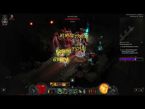 Diablo 3 LoD HotA Barbarian - first day test this build 100 GR