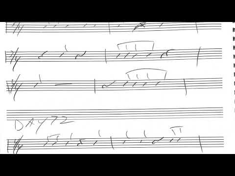 Day71-72 rhythmic ear training drill answer sheet.