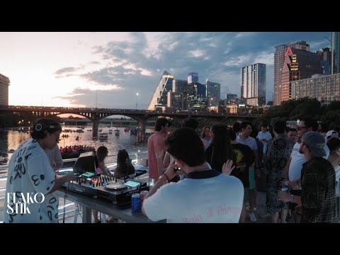 FLAKO STIK EP Release Boat Party | Live @ Lady Bird Lake, Austin TX [Latin House Sunset DJ Set]