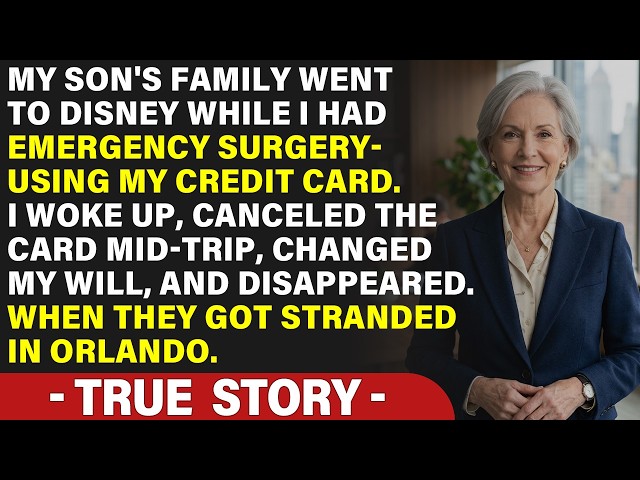 HER TRUE STORY FROM FLORIDA. They Stole Her Card for Disney So She Canceled It Mid-Trip And
