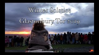 Winter Solstice Glastonbury Tor 2019