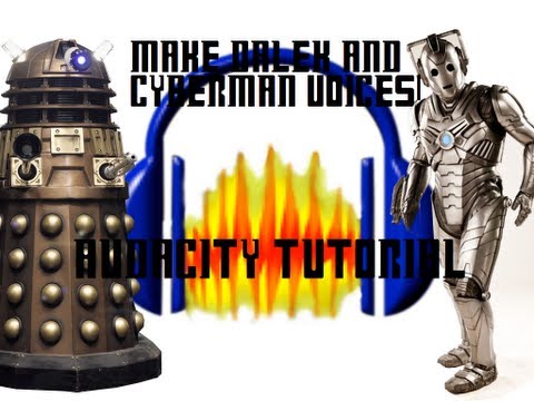 How to make Dalek/Cybermen voices with Audacity