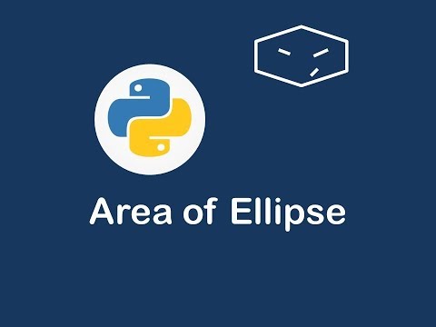 area of ellipse in python 