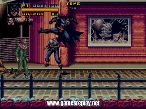 [Sega Megadrive] BATMAN RETURN (homebrew game)