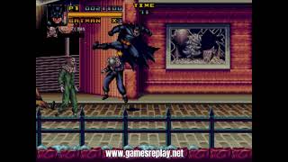 [Sega Megadrive] BATMAN RETURN (homebrew game)