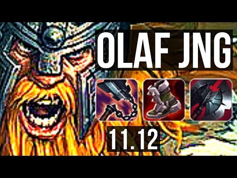 OLAF vs KHA'ZIX (JUNGLE) | 14/1/5, Legendary, 800+ games | BR Master | v11.12