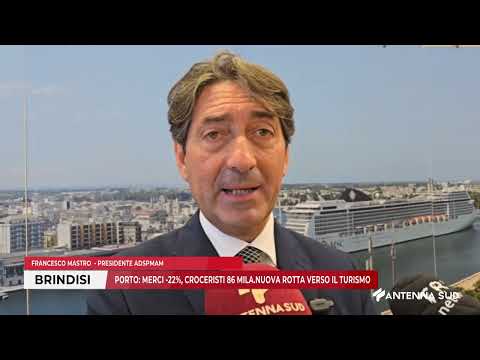 08 NOVEMBRE 2025   BRINDISI   PORTO   MERCI  22%, CROCERISTI 86 MILA NUOVA ROTTA VERSO IL TURISMO