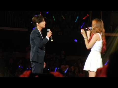 150801 [FANCAM] - Roy Kim & Soyou (Sistar) cover Lucky - KCon 2015 LA